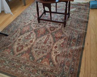 Several throw rugs