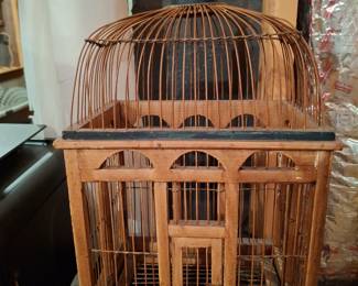 Wooden Birdcage