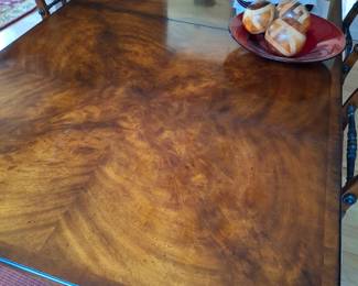 Absolutely gorgeous dining room table with extra leaf