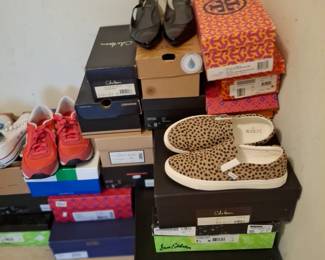 Lots of shoes