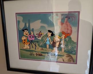 Signed by Hannah Barbera with COA