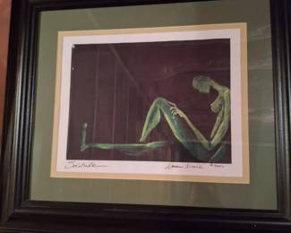 Signed and numbered art