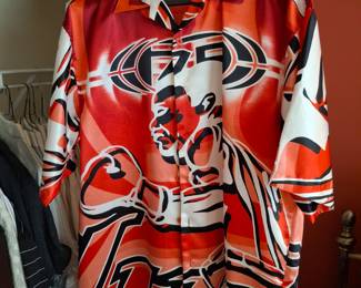 Button down boxing shirt
