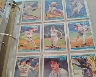 Baseball card collection