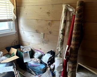 Fabric, and sewing supplies