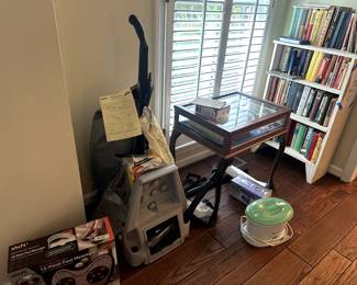 Kirby vacuum, books,