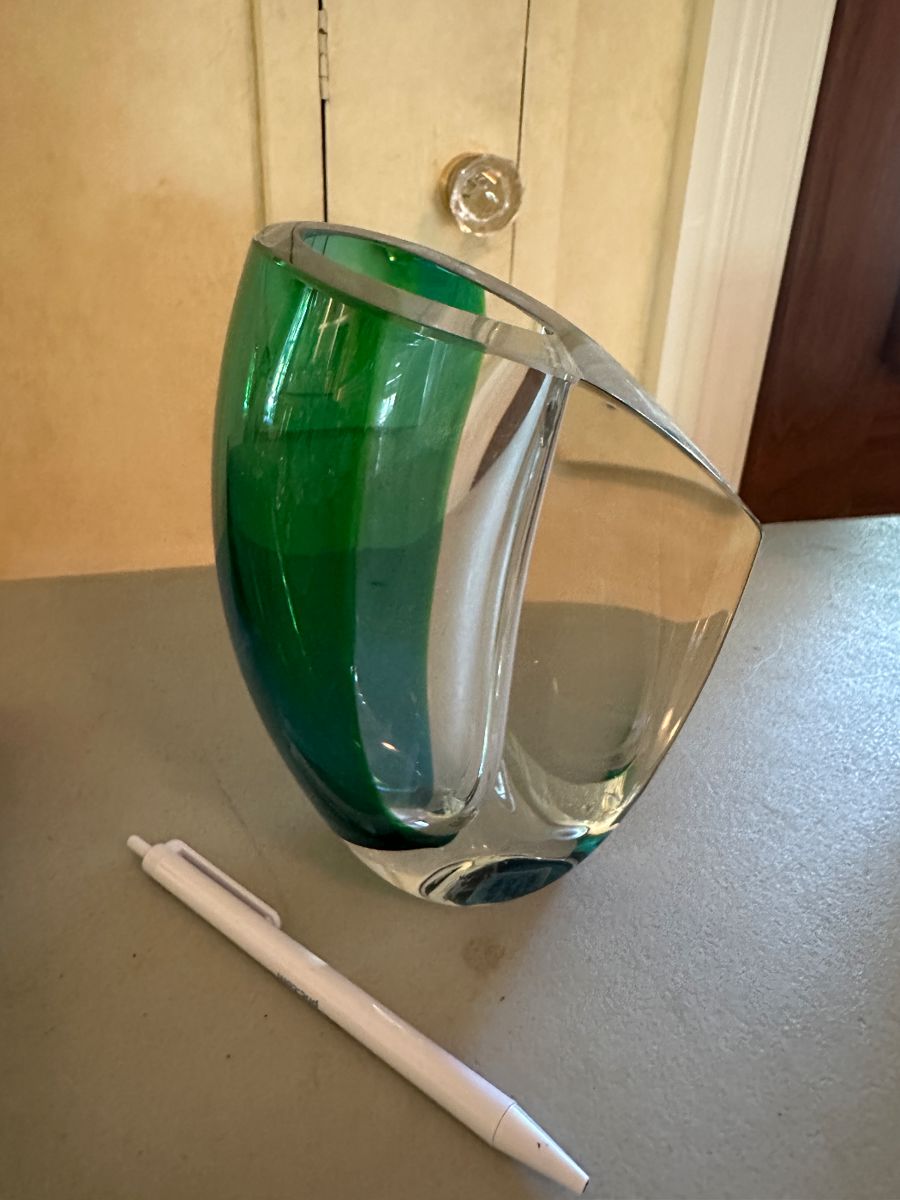 Kosta Boda signed vase