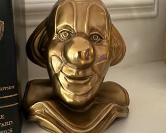 PM Craftsman brass bookends......