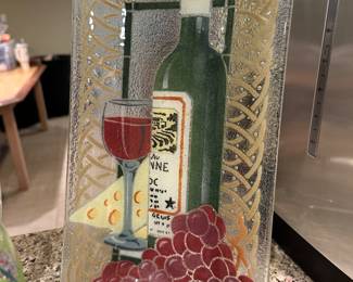 Peggy Karr serving platter......