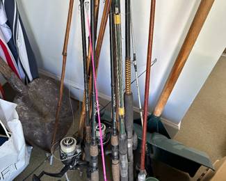 Fishing poles