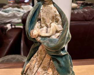 Vintage wax Madonna