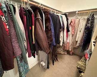 Men's and women's clothing.....
