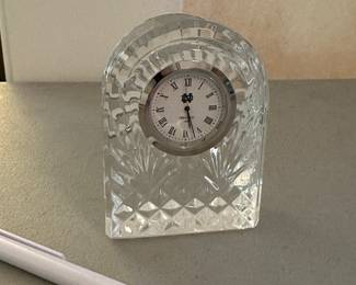 Waterford Notre Dame desk clock!