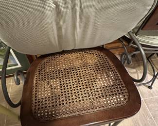 (3) barstools 43"H with a 23" seat height