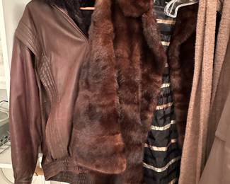 Mink coat