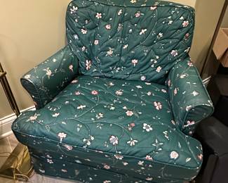 Upholstered armchair