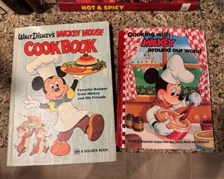Mickey Mouse cookbooks!