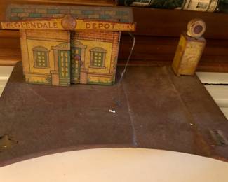 Antique & Vintage Toys; this part of larger Marx playset