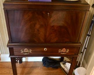 Liquor or China Cabinet with drop down door