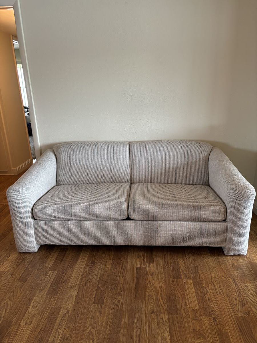 Full size sofa sleeper.