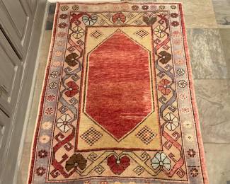 3X 4.5 antique Turkish Oushak