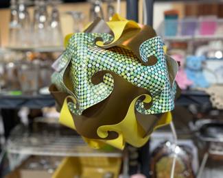 Mid century mid patio lamp