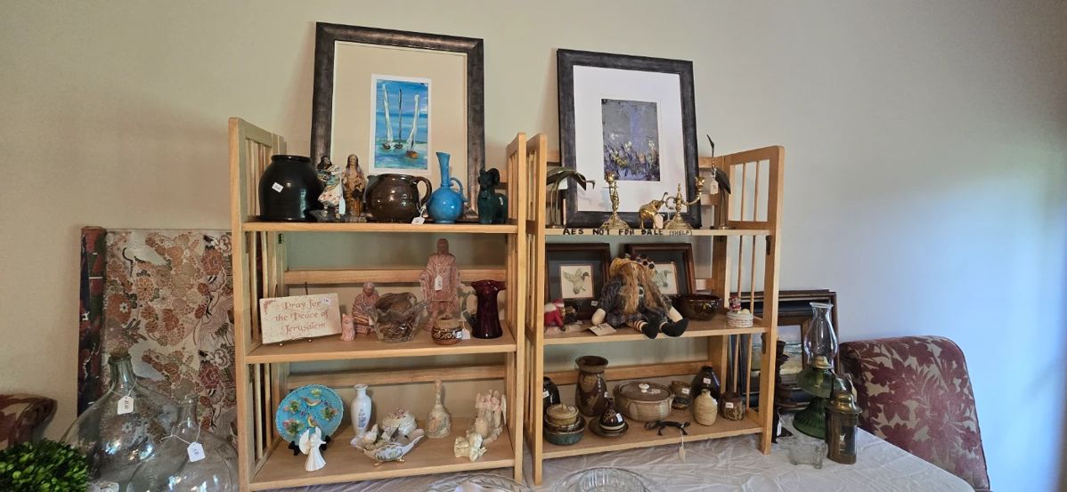 Original artwork and pottery