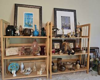 Original artwork and pottery