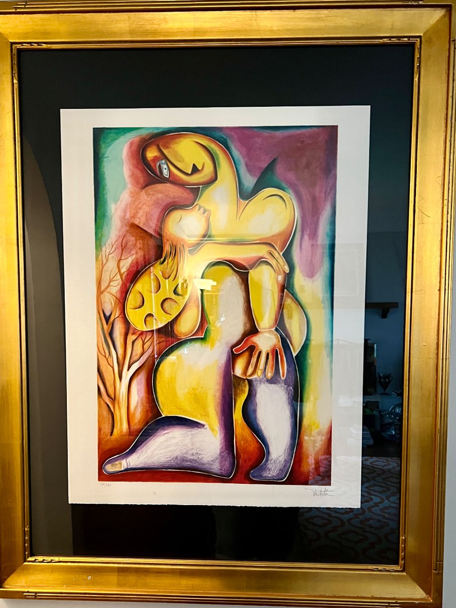 "EMBRACE GROWING UP" BY ALEXANDRA NECHITA LIMITED EDITION SIGNED AND NUMBERED LITHOGRAPH.