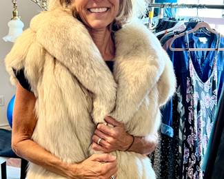 Still have work to do in the packed out women’s boutique full of name brands!