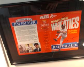 Autographed by Jim Palmer, not once but Twice