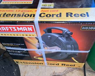 cord reel, new
