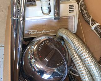 Rainbow water filter vacuum, complete