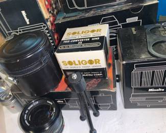 Minolta camera kit/gear