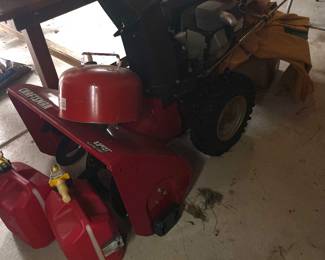 Snow blower barely used