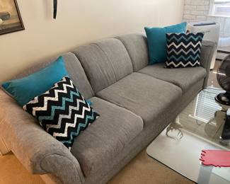 Comfy sofa $150 w/pillows