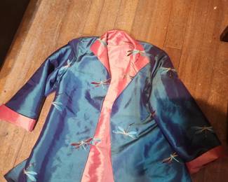 SILK REVERSABLE JACKET LG
