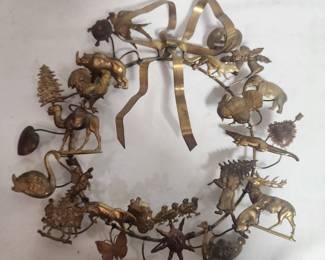 DRESDEN BRASS WREATH