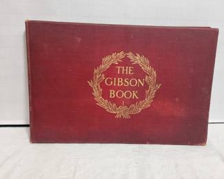 ANTIQUE 1800'S GIBSON BOOK 1