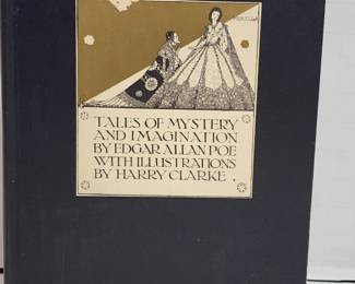 RARE 1939 EDGAR ALLEN POE BEAUTIFULLY ILLISTRATED BOOK