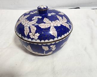 CLOISONNE DISH