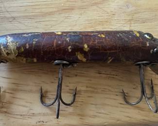 Heddon Dowagiac lure glass eyes