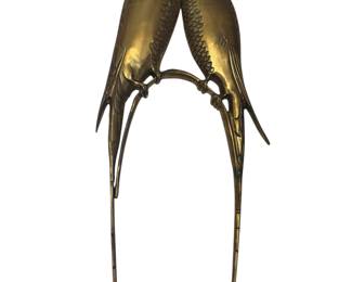 Brass wall piece