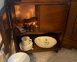 copper lined smoking stand