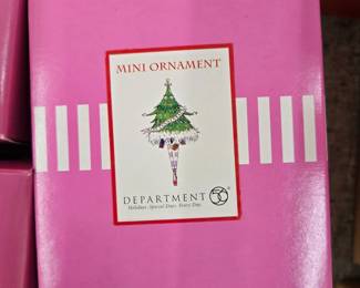 Dept 56 Ornaments