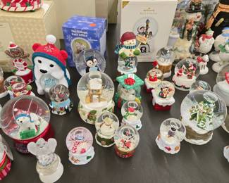Snow Globes of All Sizes