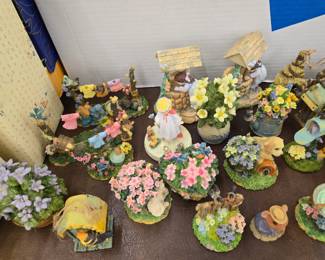 Hundreds of Candle Toppers from Hallmark and Yankee Candle...almost all Brand New