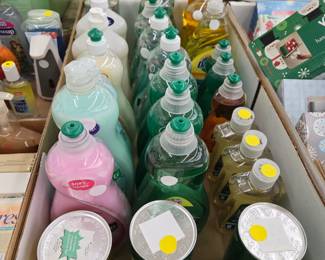 Palmolive Dish Soap and Comet