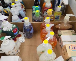 Hand Soap Pumps and Bar Soap