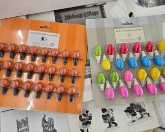 Dept 56 Holiday Village Buildings and Accessories New in Box